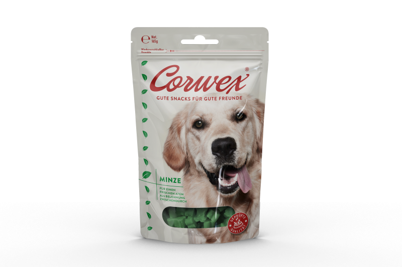 Corwex dog SOFT Treats mit Minze 165g