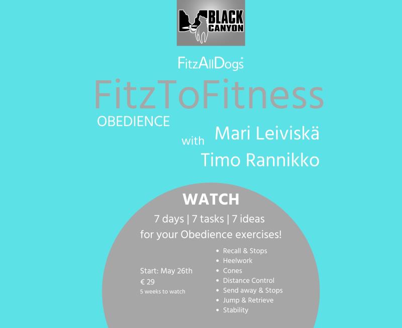 BLACK CANYON | FitzAllDogs Ticket FitzToFitness