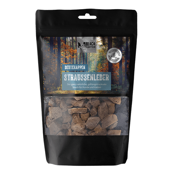 BLACK CANYON Beutehappen Straußenleber 50 g