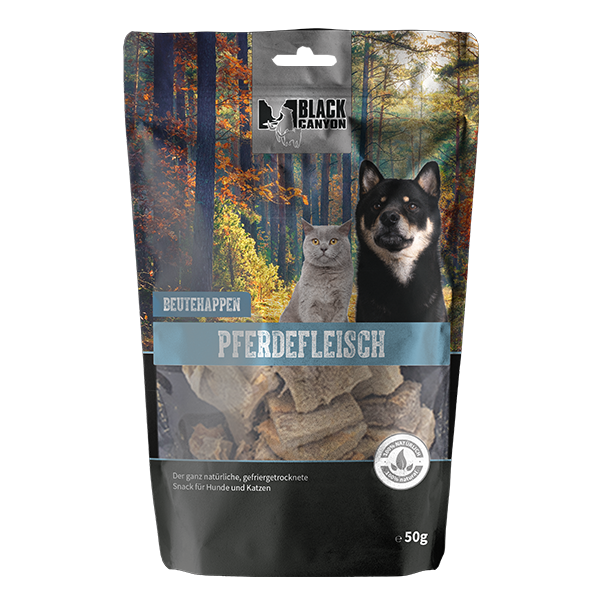 BLACK CANYON Beutehappen Pferdefleisch 50 g